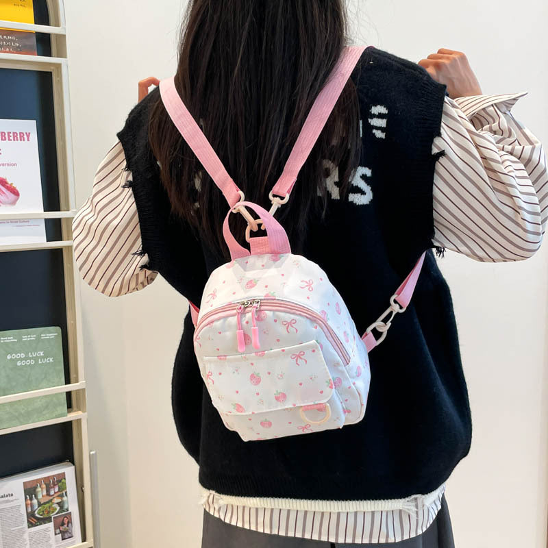 Japanese Girl Cute Cartoon Schoolbag Girl Student Mini Backpack Large Capacity Backpack