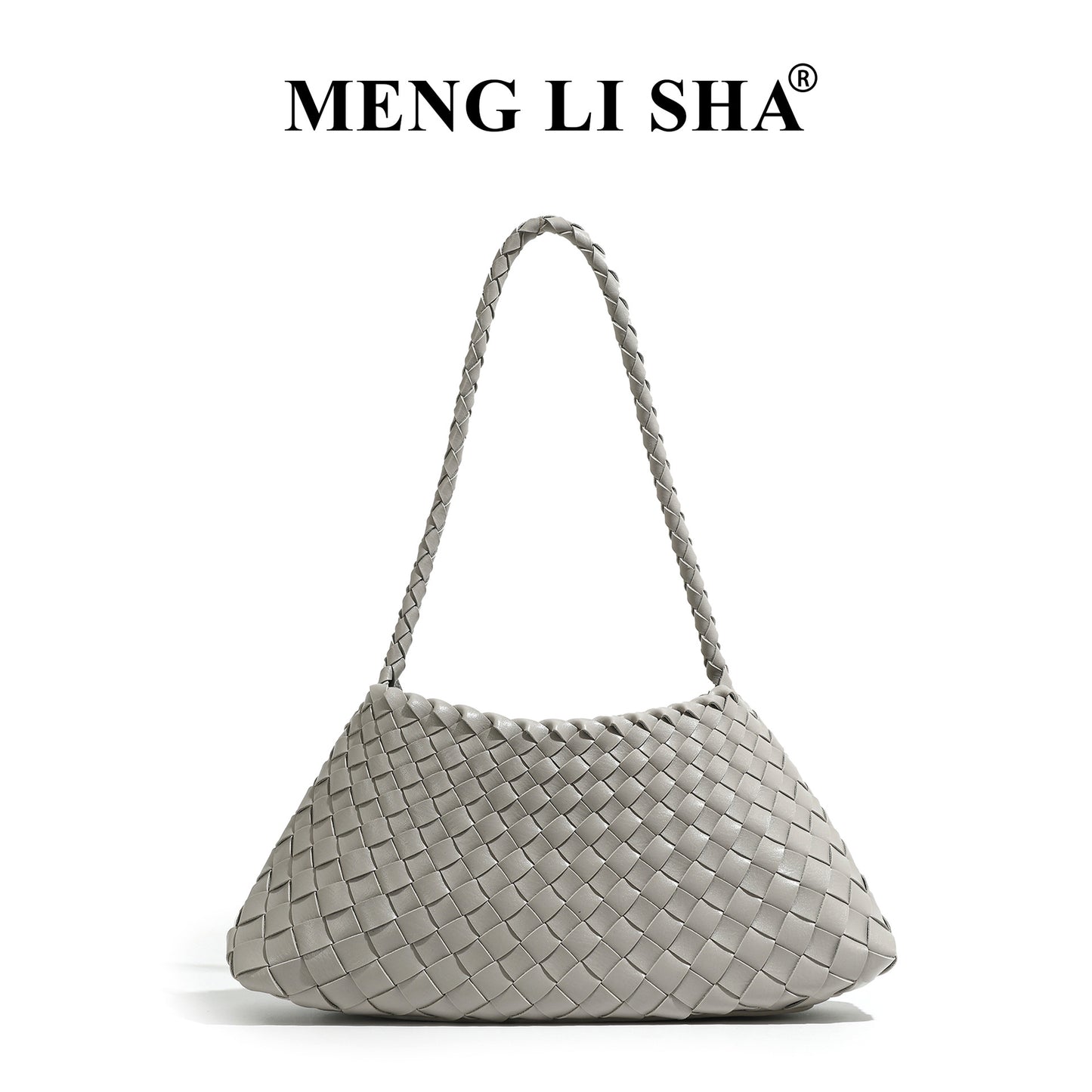 Popular Hand-Woven Bag Women's Fashion Retro Portable Vegetable Basket Bag All-Match Underarm One Shoulder Combination Bags