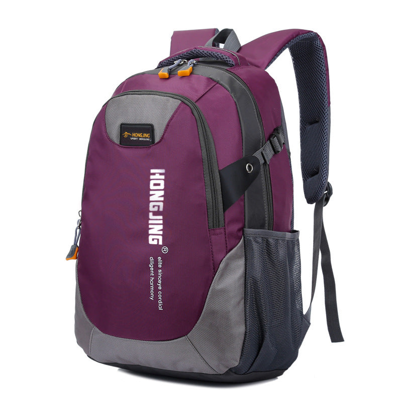 Large Capacity Backpack Men and Women Simple Waterproof Leisure Travel & Outdoor Sport Climbing Backpack