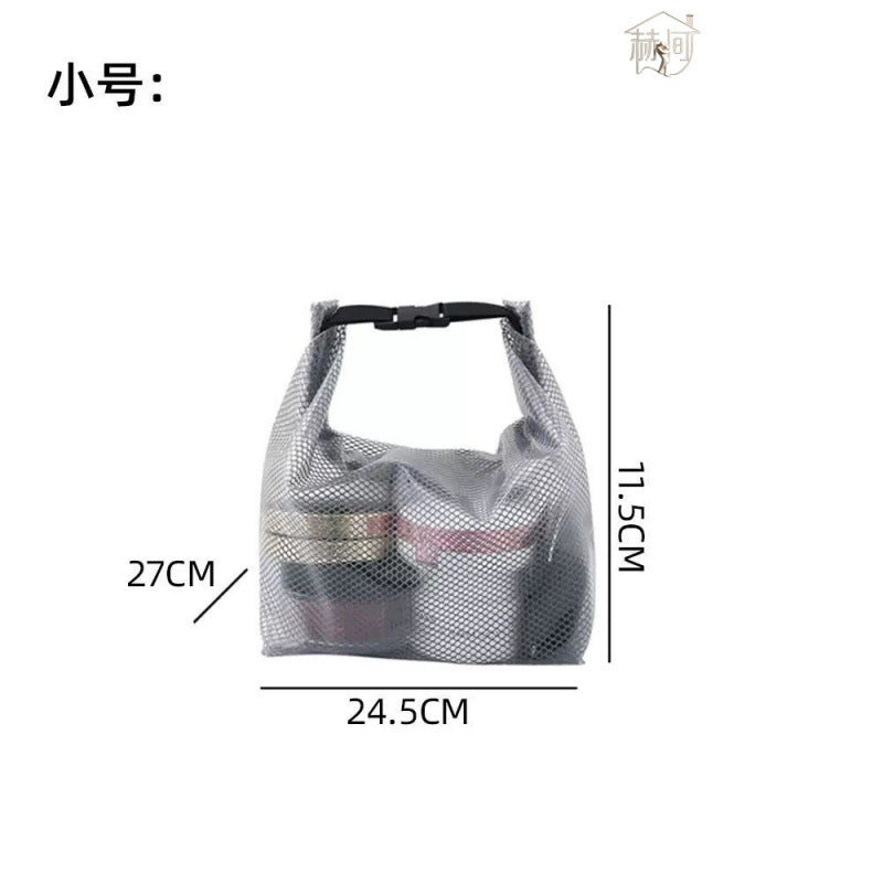 Waterproof Mesh Swim Bag with Dry-Wet Separation, Large Capacity for Gym, Beach, and Travel ¨C Perfect for Men and Women