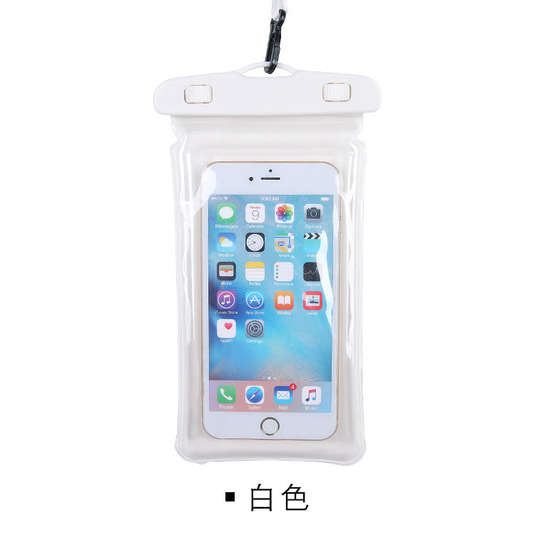 Thick Waterproof Phone Pouch with Air Cushion for Swimming, Diving, Outdoor Activities and Underwater Photography