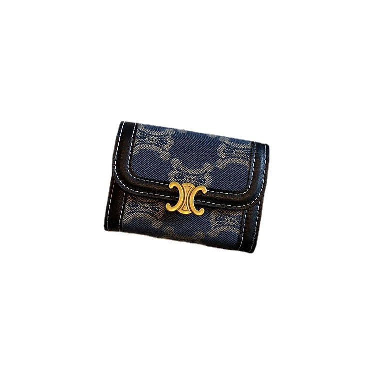 High-End Elegant Practical Card Holder Portable Coin Purse Bank Card ID Card Storage Card Case Versatile Bag Leather Case