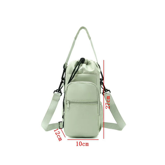 Polyester Kettle Bag Men's and Women's Multi-Functional Waterproof Outdoor Cycling Sports Thermal Insulation Kettle Lightweight Compact Mobile Phone Bag