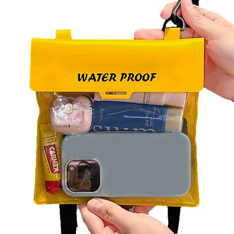 Large Capacity Waterproof Phone Bag with Touch Screen, Perfect for Swimming, Travel, Diving, Hiking, and Outdoor Activities