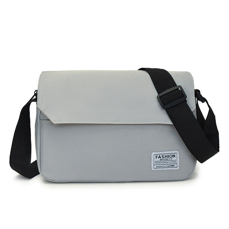Men's Messenger Bag Fashion Simple Shoulder Bag Large Capacity Waterproof Lightweight Outdoor
