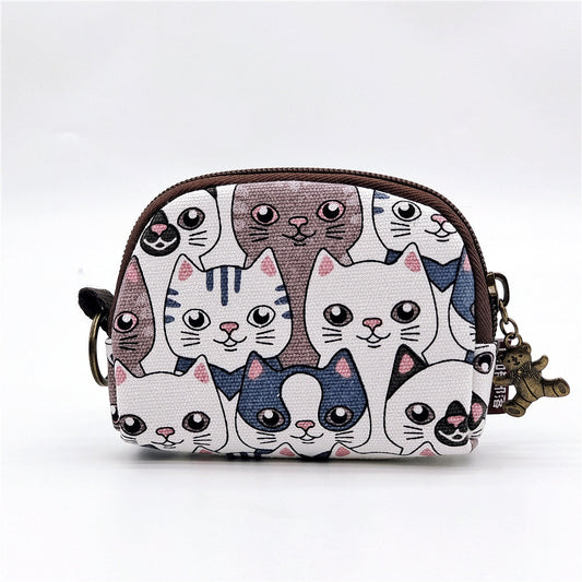 New Coin Purse Shell Small Cloth Bag Cute Girl Small Wallet Japanese Small Bag Coin Storage Bag