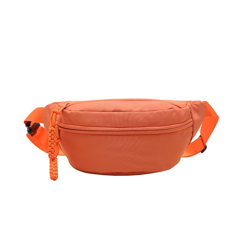 Mobile Phone Waist Bag Simple Fashion Brand Men's Japanese Lightweight Shoulder Bag Casual Sports Messenger Bag