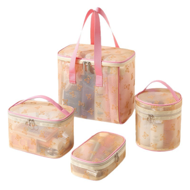 Cosmetic Bag Female Portable Toiletry Bag Large Capacity Travel Cosmetics Storage Portable