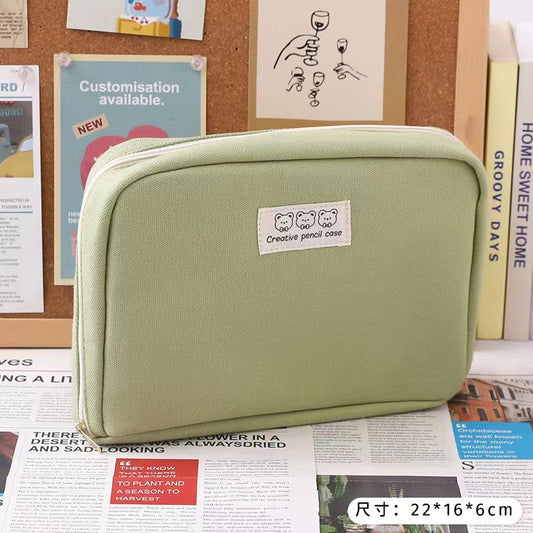 Large Capacity Multi-Functional Pencil Case with Creative Design for Students and Daily Use