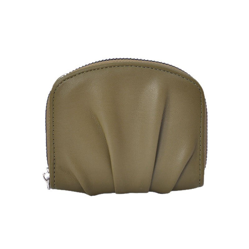 Mini Foldable Wallet for Women with Zipper Design, Lightweight and Compact, Perfect for Daily Use and Travel