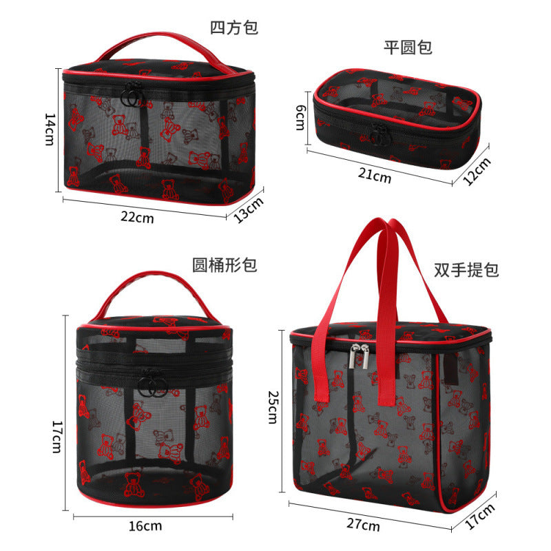 Cosmetic Bag Female Portable Toiletry Bag Large Capacity Travel Cosmetics Storage Portable