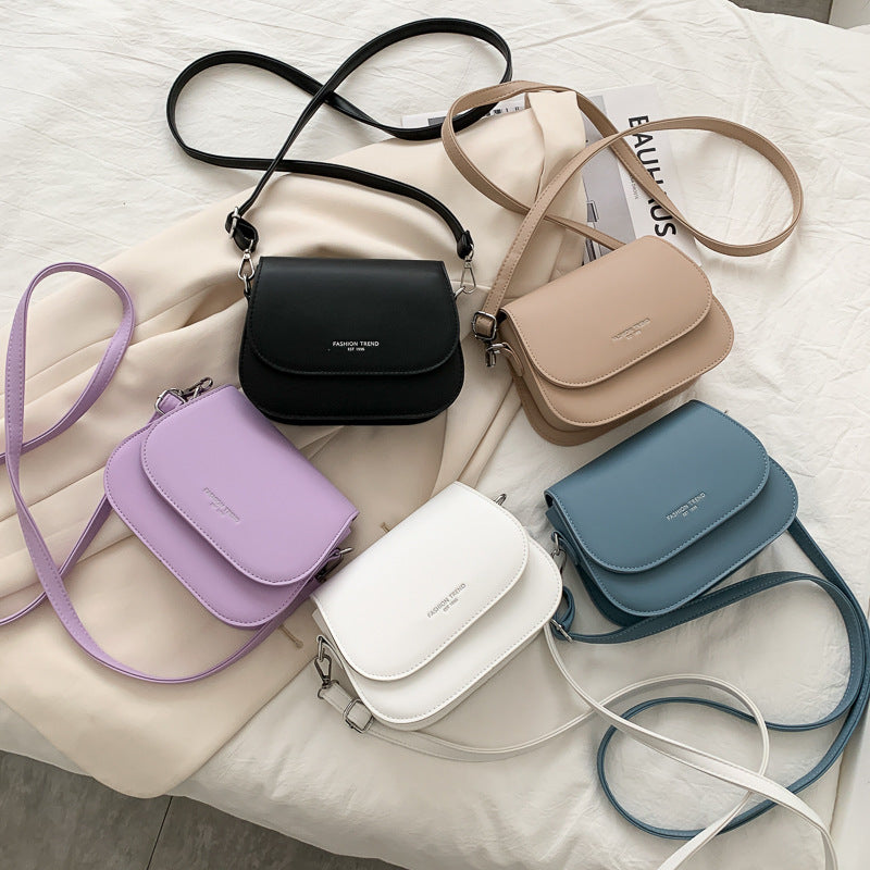 Simple Messenger Bag Stitching Design Daily Commuter's All-Matching Fashion Small Square Bag