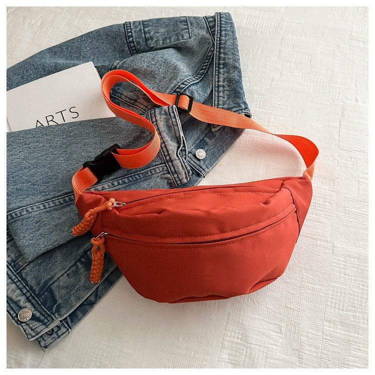 Nylon Casual Simple Trendy New Sports Men and Women Commuter Outdoor All-Matching Shoulder Messenger Bag