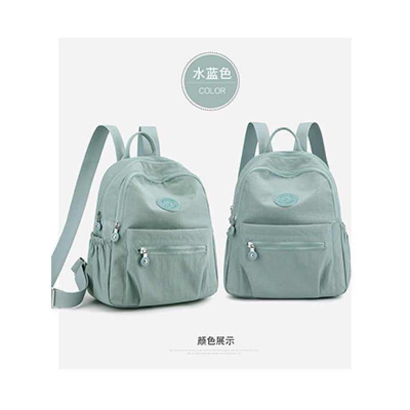 Backpack Women's New Fashion Travel Lightweight Oxford Cloth Versatile Backpack