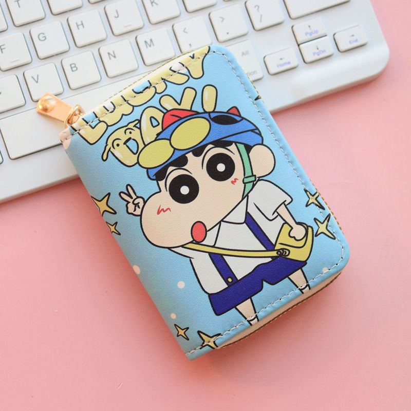New Cute Xiaoxin Small Coin Purse Cartoon Cartoon Male and Female Students Short Zipper Wallet