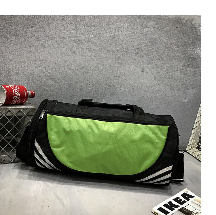 Sports Bag Men's Swimming Fitness Travel One Shoulder Bag Luggage Bag Yoga Taekwondo Bucket Bag