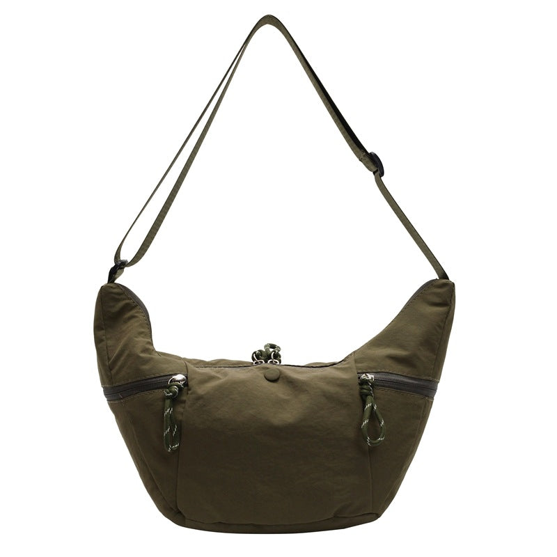 New Croissant Crossbody Shoulder Dumpling Bag Women's Moon Handbag
