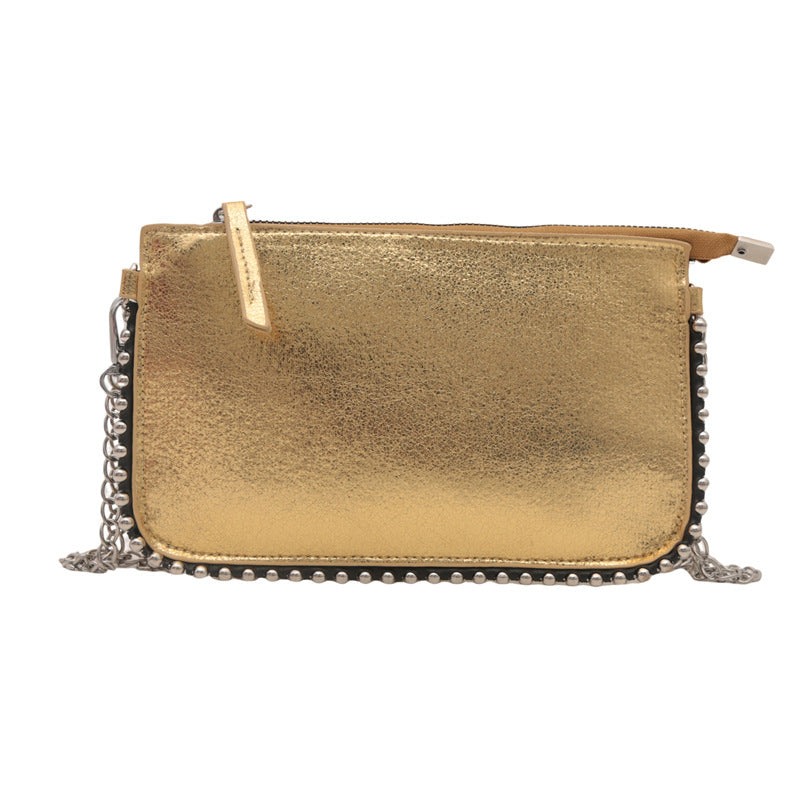 Popular Small Bag Women's New Summer Fashion Envelope Shoulder Bag Retro Easy Matching Chain Messenger Bag