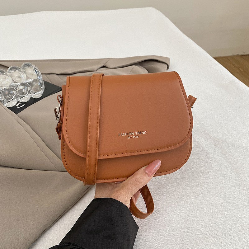 Simple Messenger Bag Stitching Design Daily Commuter's All-Matching Fashion Small Square Bag