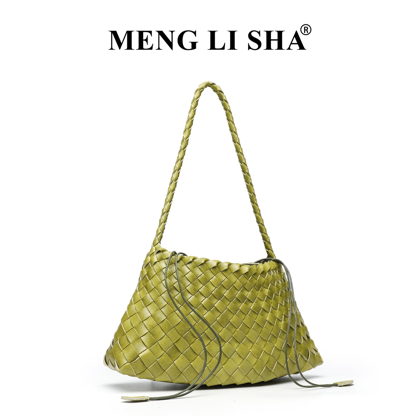 Popular Hand-Woven Bag Women's Fashion Retro Portable Vegetable Basket Bag All-Match Underarm One Shoulder Combination Bags