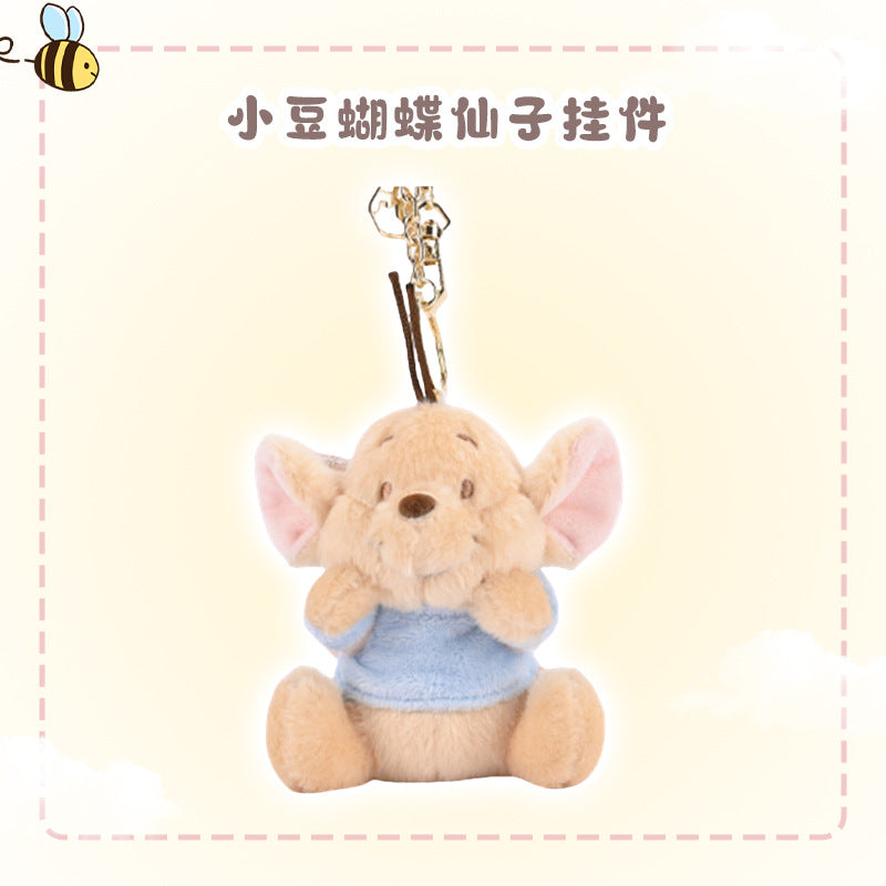 Girls Crossbody Bag Strawberry Bear Plush Head-Shaped Satchel Cute Animal Shape