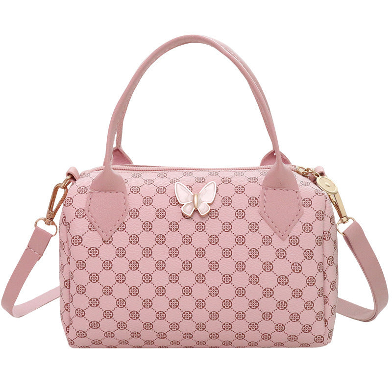 Fashion Butterfly Decoration Pillow Bag Women's Crossbody Bag Leisure Travel Versatile Trendy Small Bag