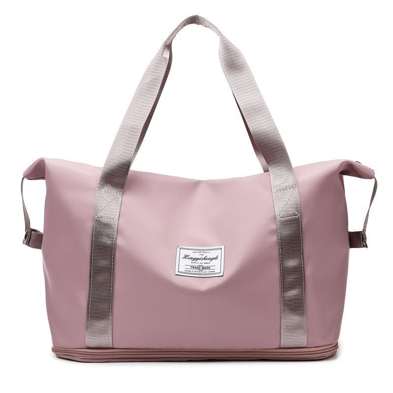 Travel Bag Women's Short-Distance Luggage Bag Portable Large Capacity Buggy Bag Foldable and Portable Travel Bags Storage Bag