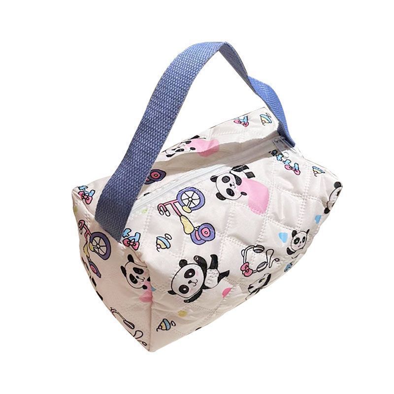 Women's Storage Bag Cute Cartoon Printing Large Capacity Cosmetic Bag Travel Daily Storage and Carrying Practical