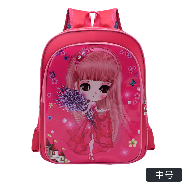 Cartoon Hero Children's Schoolbag Student Backpack Burden Alleviation Waterproof Wear-Resistant Spider-Man Ultraman