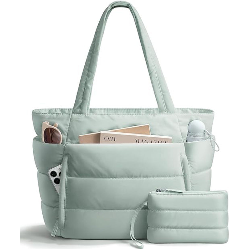 Handbag Multi-Compartment Tote Bag Short Trip Luggage Bag Shoulder Bag