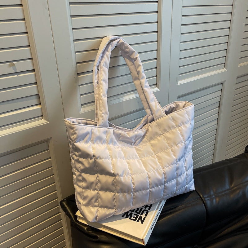 Underarm Bag Women's Fashion Casual Large Capacity New Korean Style Simple Western Style Shoulder Messenger Tote Bag