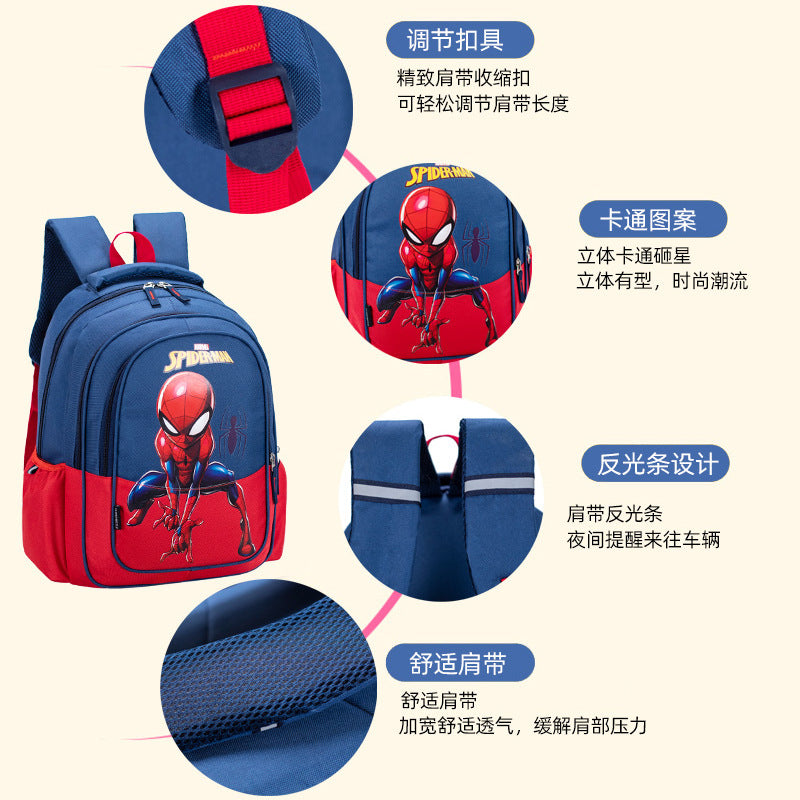 Children's Cute Cartoon Schoolbag Portable Burden Alleviation Waterproof and Hard-Wearing Backpack
