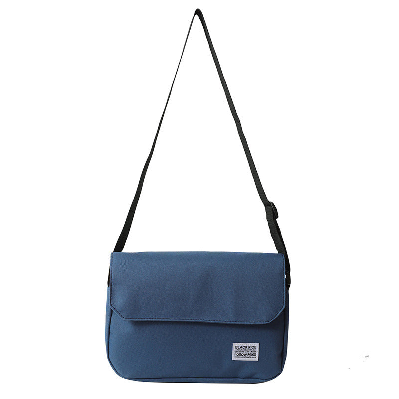 Minimalist Crossbody Bag for Men and Women, Waterproof Oxford Fabric, Lightweight & Durable, Perfect for Daily Use and Students