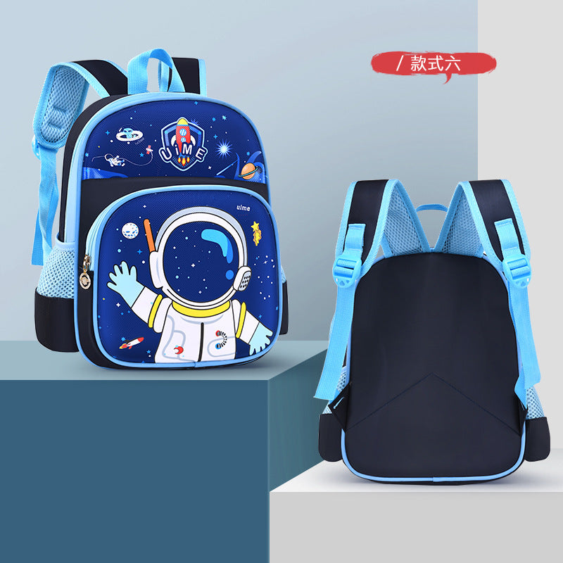 Cute Cartoon Stitch Kids Backpack for Kindergarten and School, Breathable and Waterproof Design with Thick Shoulder Straps