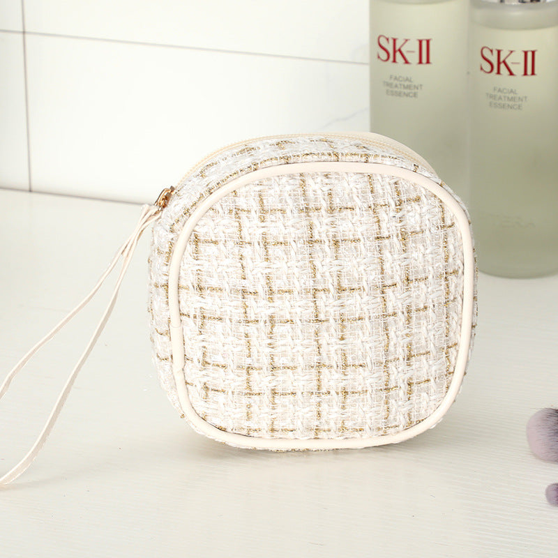 Women's Portable Large Capacity Cosmetic Bag Travel Toiletry Storage Artifact Simple Fashion Good-looking Multifunction Storage Bag