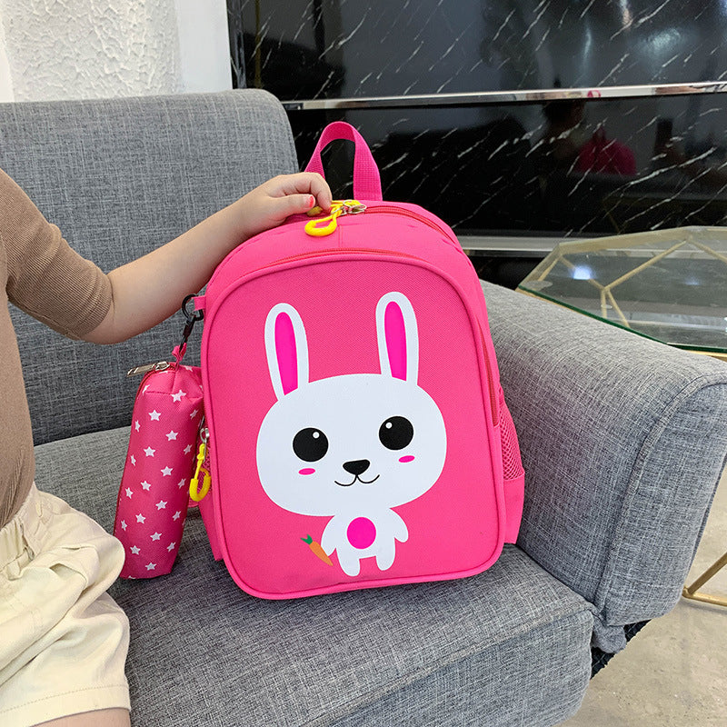 Cute Unicorn Backpack for Kids with Pencil Case - Lightweight School Bag for Preschool Girls