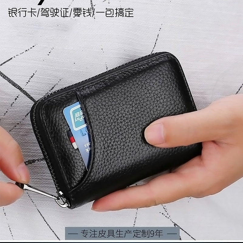 Hot Sale Bag Men's and Women's Document Bag Large Capacity Driver's License Small Wallet