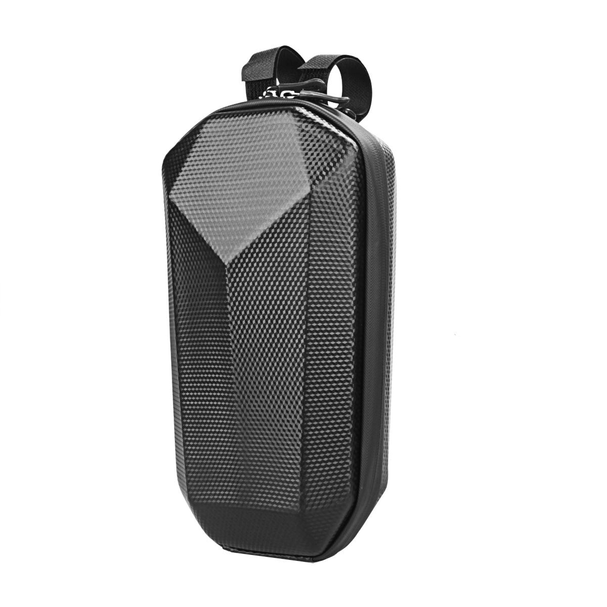 Waterproof Hard Shell Handlebar Bag for Electric Bike, Scooter, and Folding Bicycle with Secure Clip Mount