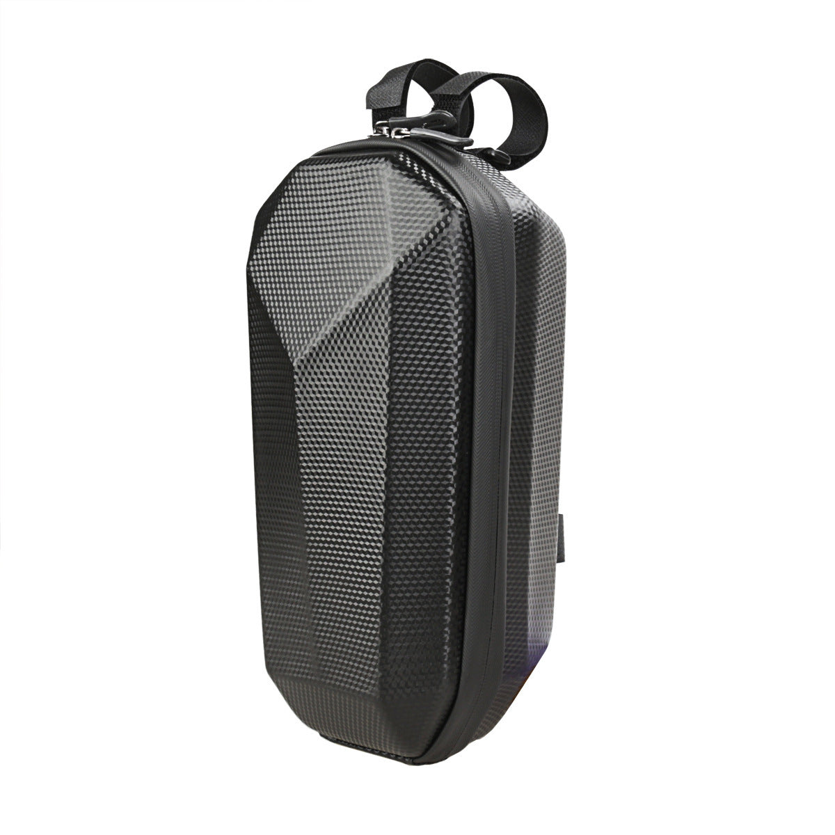 Waterproof Hard Shell Handlebar Bag for Electric Bike, Scooter, and Folding Bicycle with Secure Clip Mount