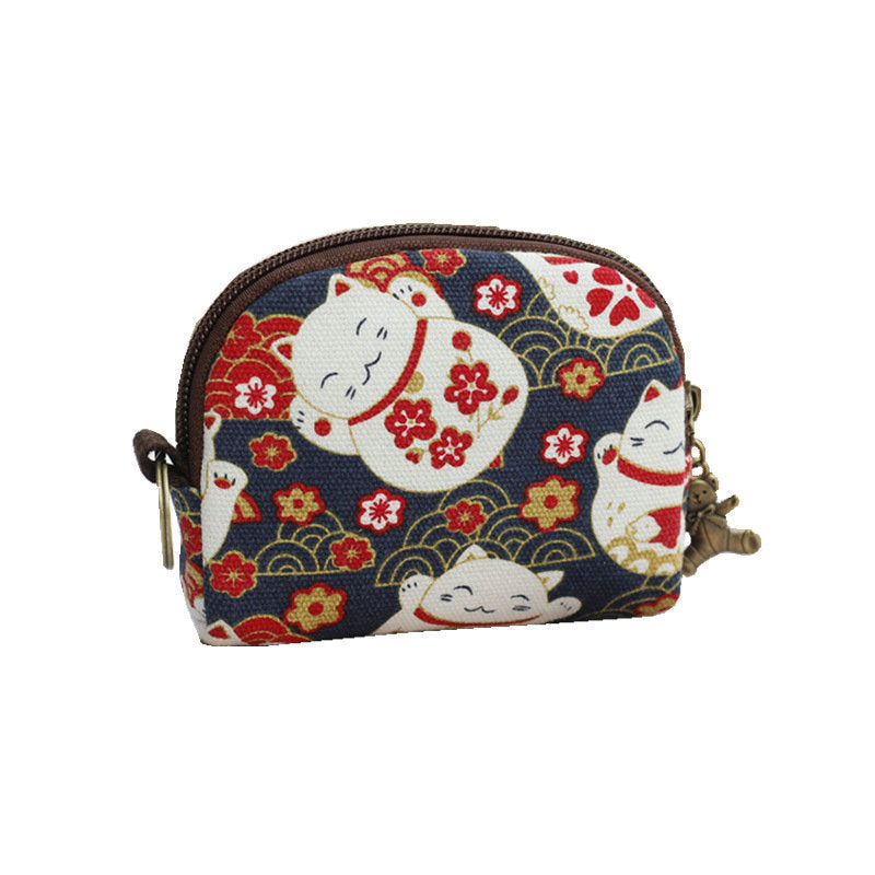 New Coin Purse Shell Small Cloth Bag Cute Girl Small Wallet Japanese Small Bag Coin Storage Bag