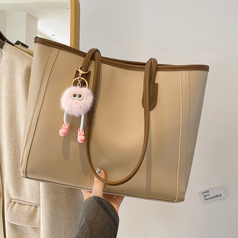 Tote Bag Women's Commuter Texture New Versatile Korean Style Shoulder Underarm Temperament Handbag