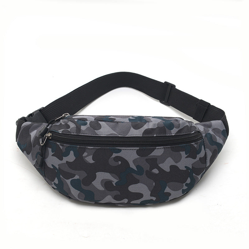 Oxford Cloth Waterproof Multi-Layer Sportswear Mobile Phone Waist Bag Men's Work Durable New Crossbody Hiking Backpack
