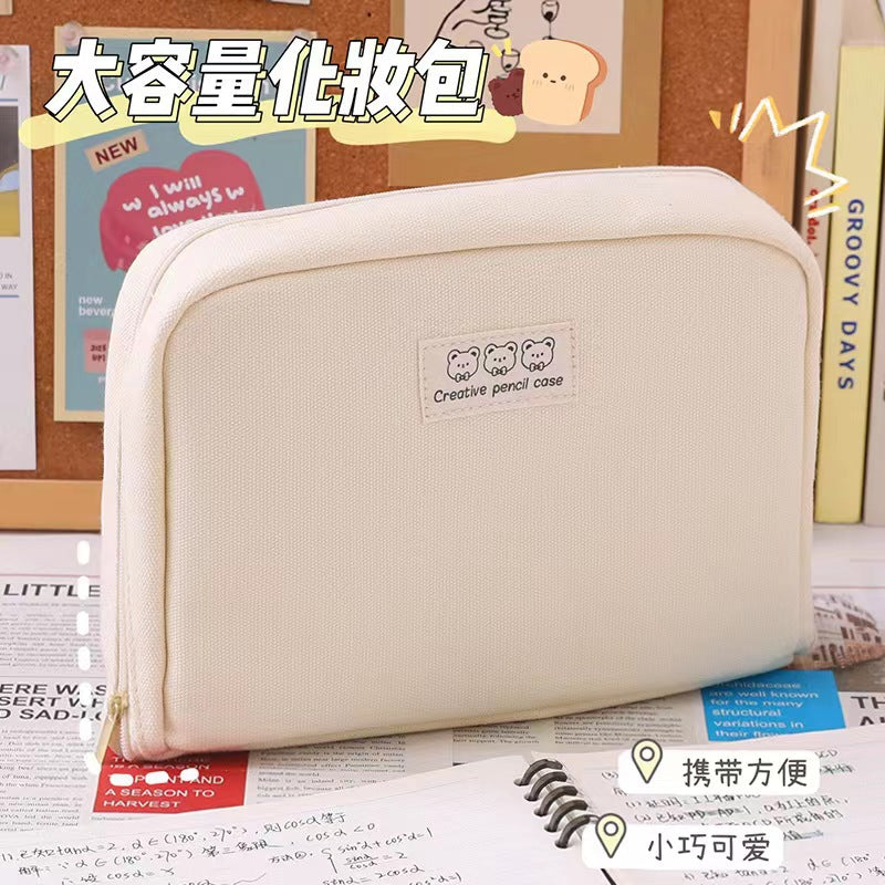 Large Capacity Multi-Functional Pencil Case with Creative Design for Students and Daily Use