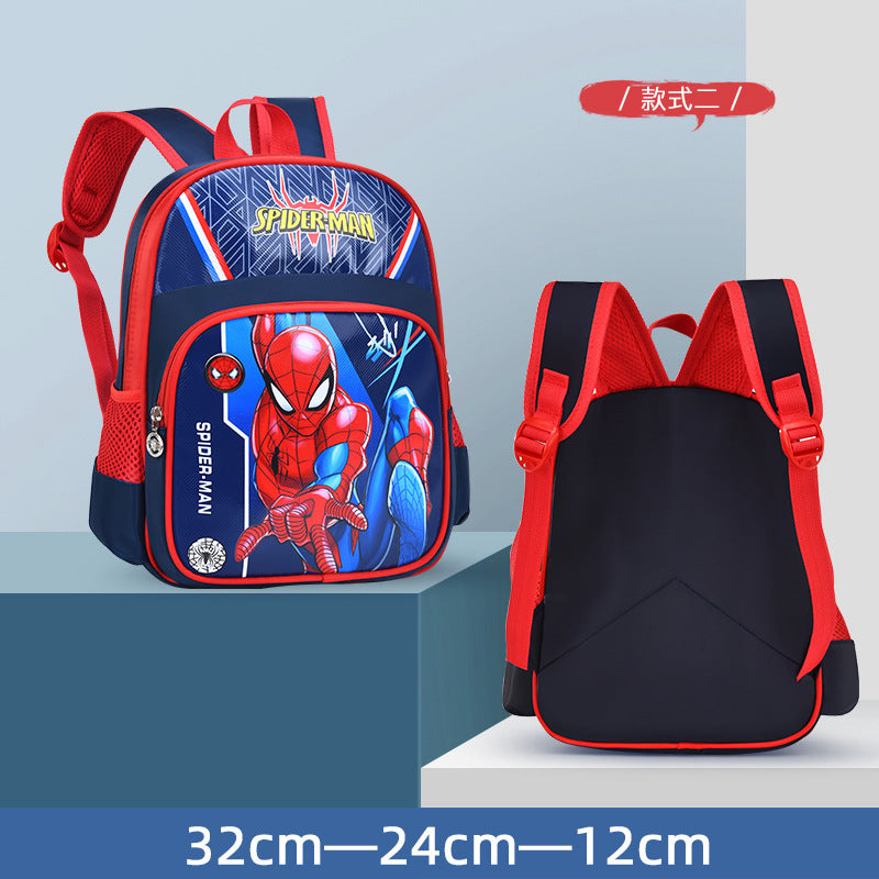 Cute Cartoon Stitch Kids Backpack for Kindergarten and School, Breathable and Waterproof Design with Thick Shoulder Straps