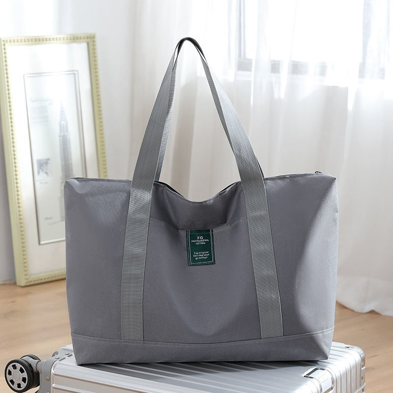 Travel Bag Large Capacity Bag Men's Luggage Bag Large Solid Handbag Outing Canvas Bag Maternity Package