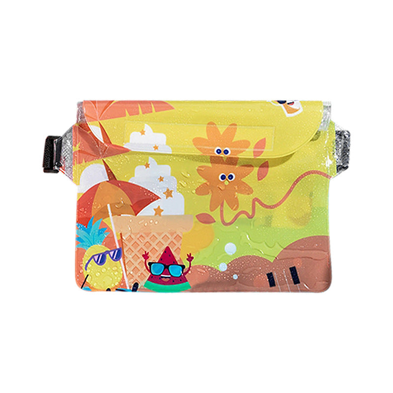 Three-Layer Sealed Transparent Mobile Phone Waterproof Bag Suitable for Swimming Mountaineering Beach Outdoor Sports
