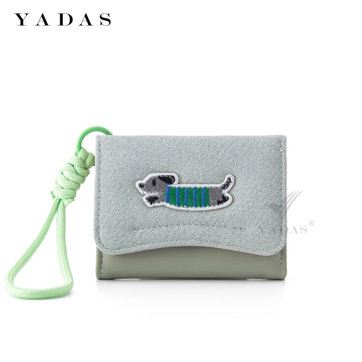 Minimalist PU Card Wallet with Rope Strap for Women, Lightweight and Multi-functional Everyday Accessory