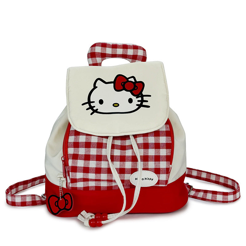 Japanese Style Small Bookbag Mini Cute Kitty Cat Backpack New Sweet Cool Girl Cartoon Crossbody Bag