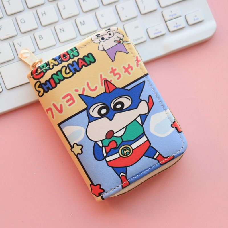 New Cute Xiaoxin Small Coin Purse Cartoon Cartoon Male and Female Students Short Zipper Wallet