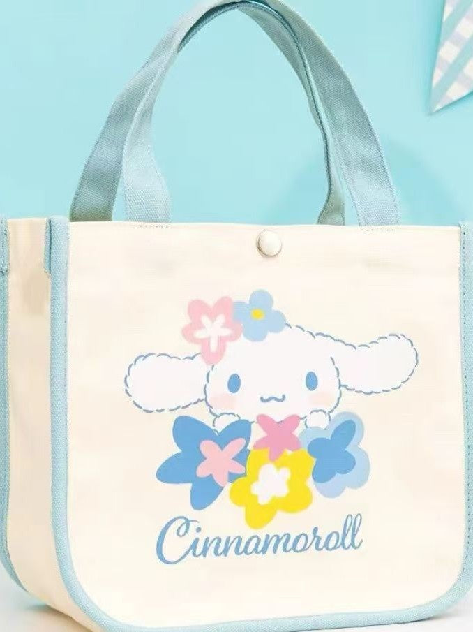 Women's Shoulder Bag Cute Hello Kitty Canvas Handbag